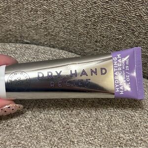 Bath & Body Works Dry Hand Relief Glycerin Fragrance Free Hand Cream, 1oz
